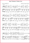 Partition de la chanson de Mes premiers J'aime lire - Poésie d'Hubert Drac, musique de François Peyrony. © Bayard Presse.