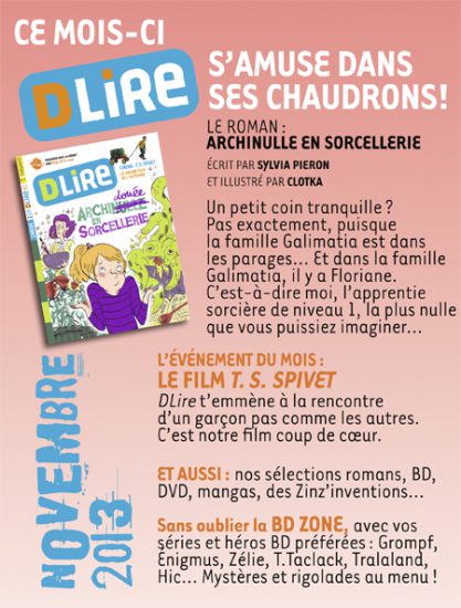 Sommaire n°180 - novembre 2013