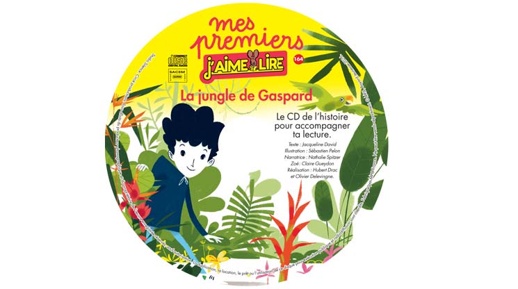 Le CD du magazine Mes premiers J'aime lire du mois de juin 2016