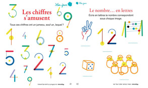 Double page de la rubrique Les jeux