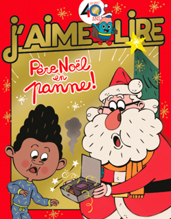 Couverture du magazine J'aime lire, n° 491, décembre 2017 - Père Noël en panne !