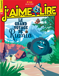 Couverture du magazine J'aime lire, n° 516, janvier 2020 - Le grand voyage de Rumio