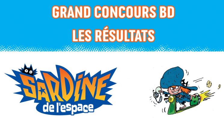 Résultats du grand concours BD “Sardine de l’espace”