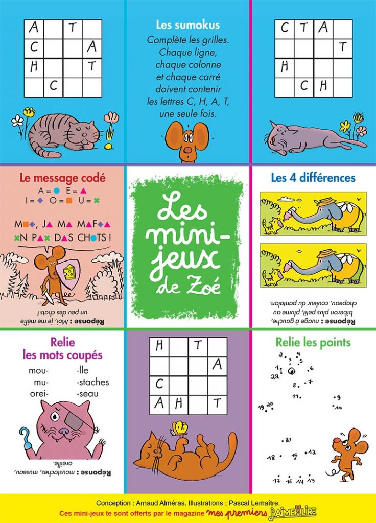 40 jeux Mes Premiers J'aime lire - J'aime lire