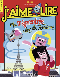 Couverture du magazine J'aime lire, n° 524, septembre 2020 - Ma mégarentrée chez les Terriens