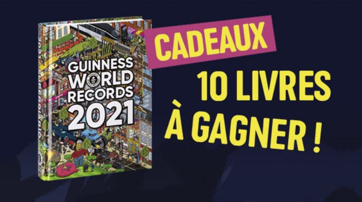 Concours Guinness World Records 2021 - 10 livres à gagner