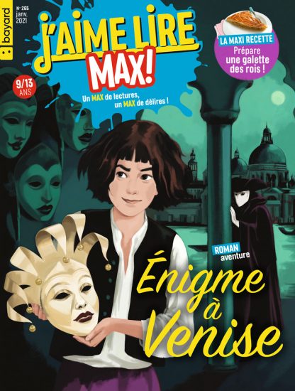 Couverture du magazine J'aime Lire Max n°265, janvier 2021