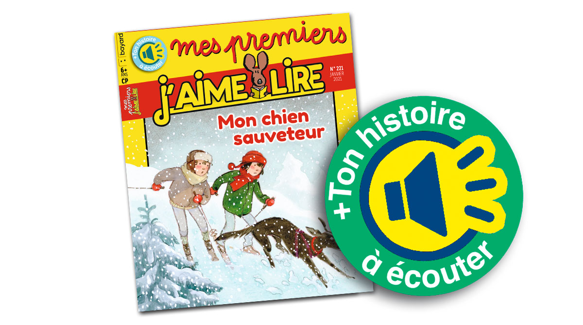 Couverture Mes premiers J'aime lire, janvier 2021, avec audio