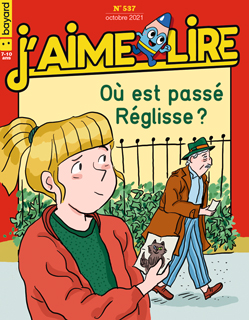 Couverture du magazine J'aime lire, n° 537, octobre 2021 - Où est passé Réglisse ?