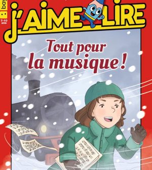 Couverture du magazine J'aime lire, n° 540, janvier 2022 - Tout pour la musique