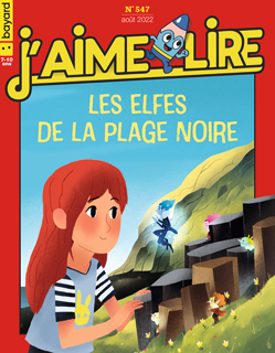 Couverture du magazine J'aime lire, n° 547, août 2022 - Les elfes de la plage noire