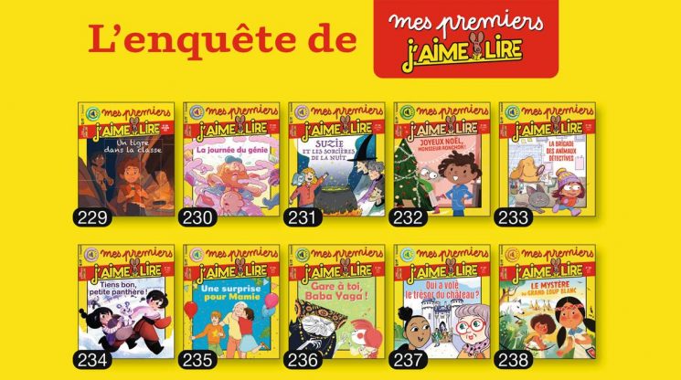 Enquête Mes premiers J’aime lire 2022 : les 100 gagnants - J'aime lire