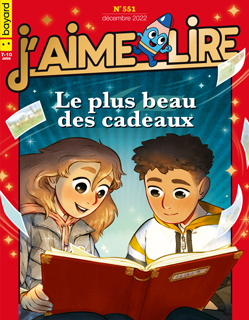 Couverture du magazine J'aime lire, n° 551, décembre 2022 - Le plus beau des cadeaux