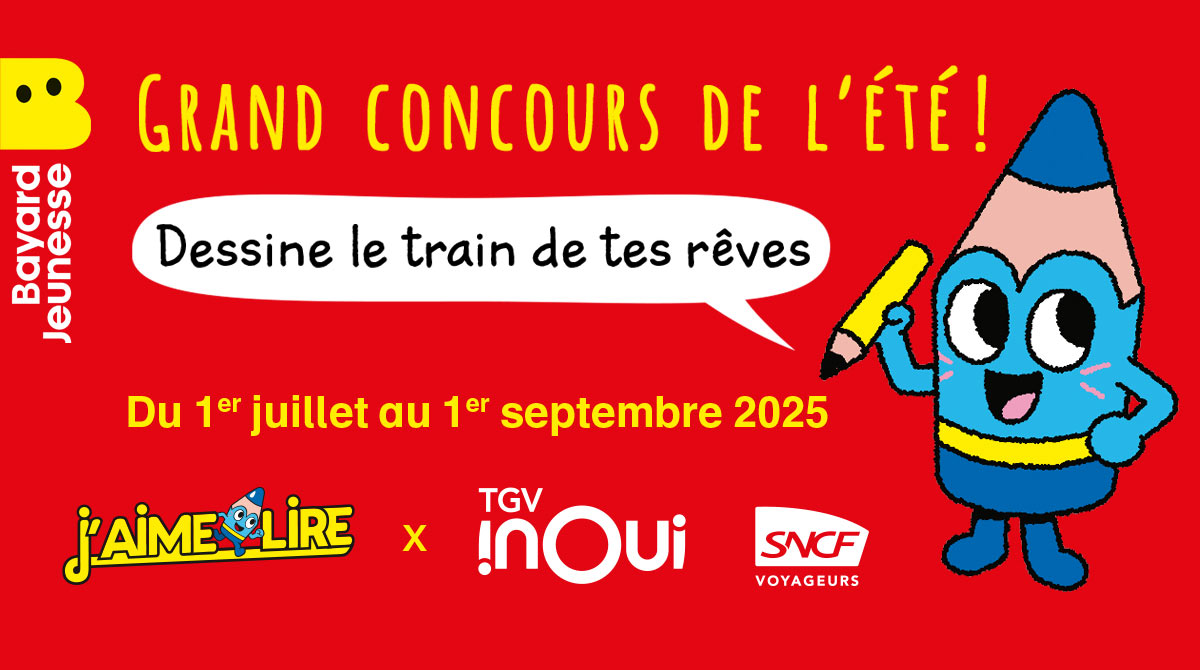 Grand concours de l'été ! Dessine le train de tes rêves