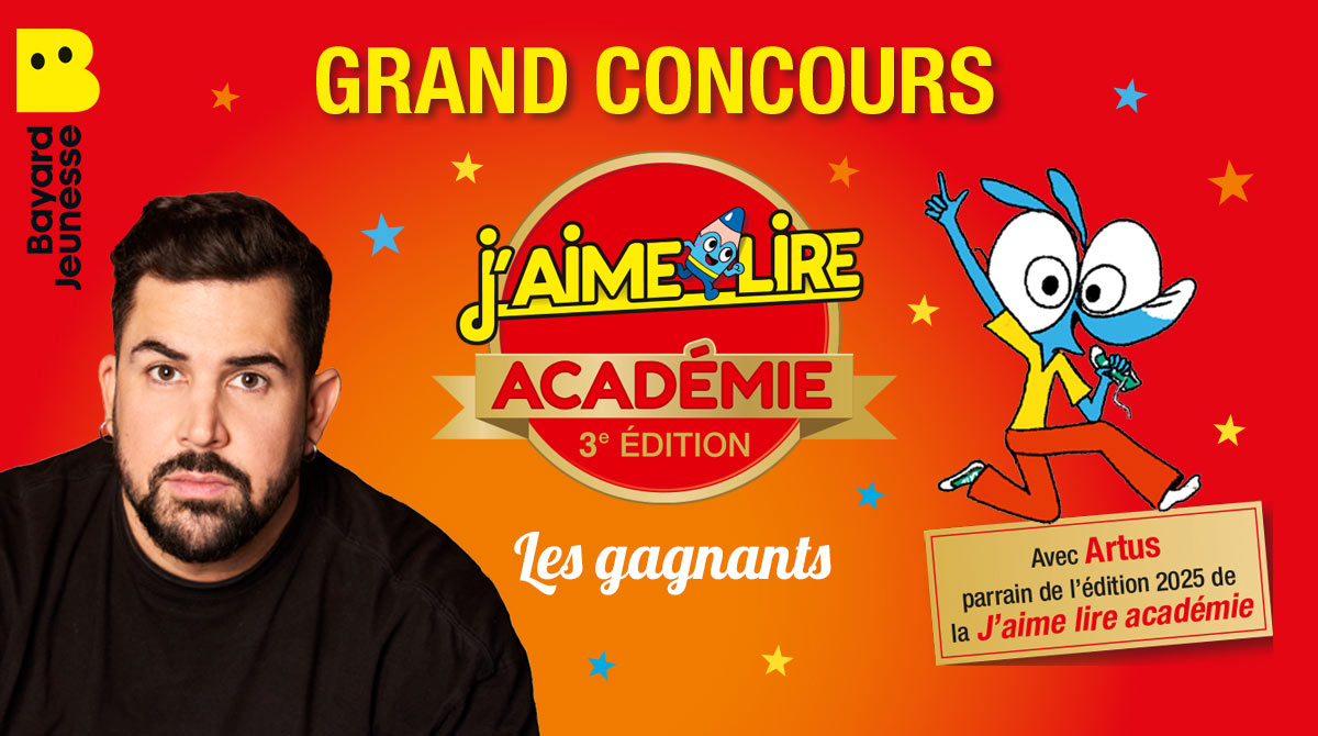 Grand concours J'aime lire Académie 3e édition - Les gagnants